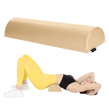 Rehabilitációs formázott félhengerpárna, bézs