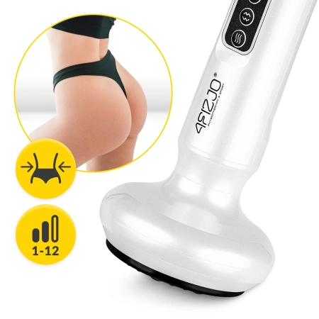 PRO fehér elektromos kínai köpölyöző készlet