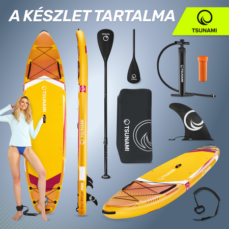 TSUNAMI PRO SUP deszka, 350 cm, T11
