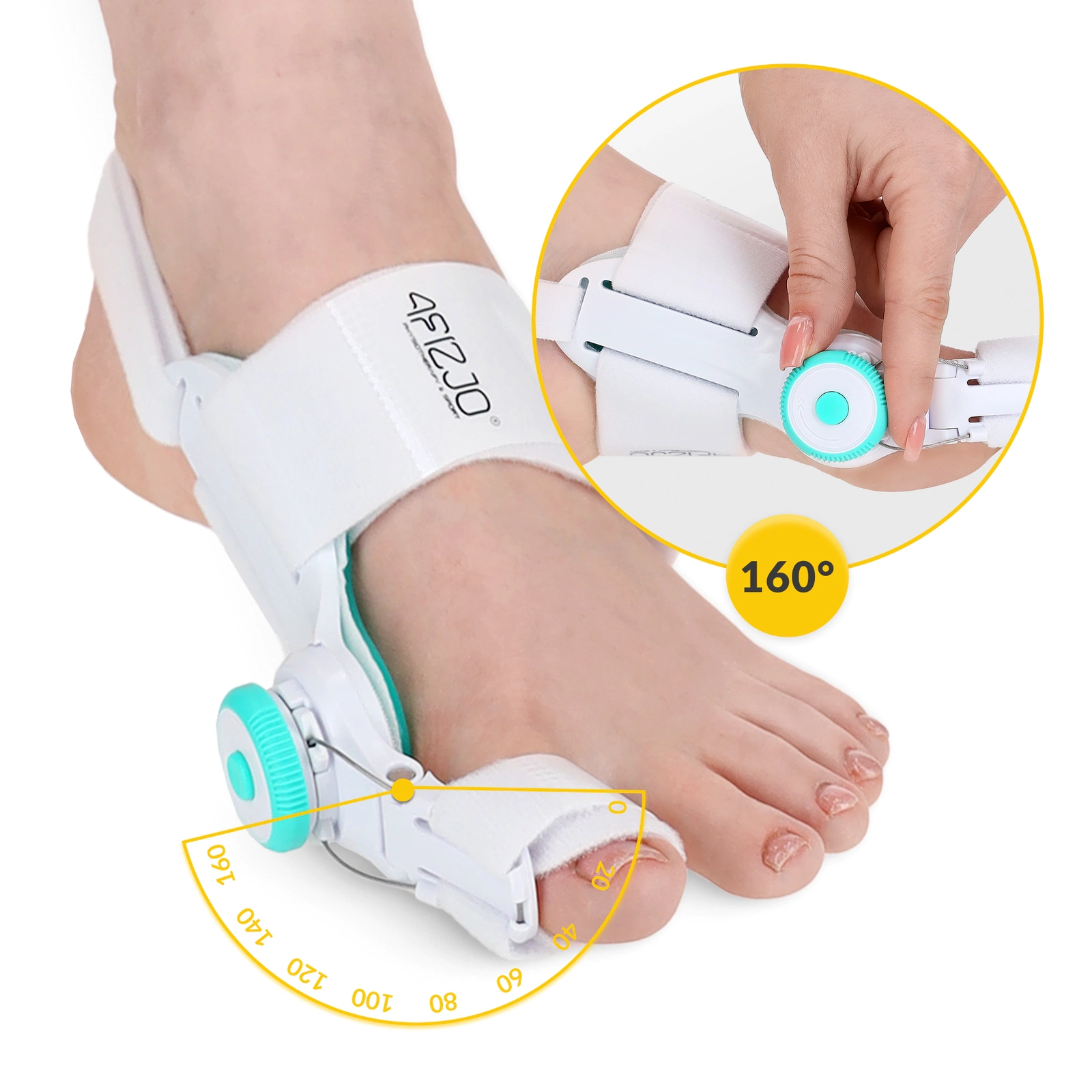 aparat korekcyjny na haluksy 