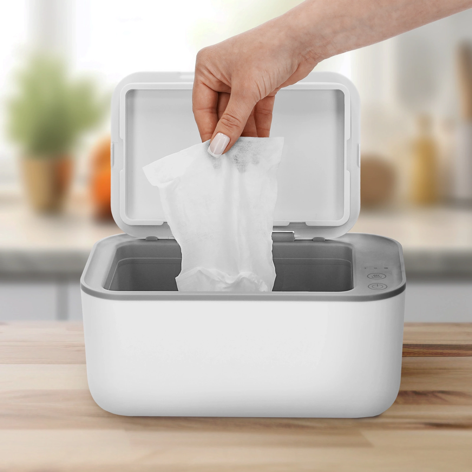 podgrzewacz do chusteczek nawilżanych mokrych dla dzieci niemowląt pudełko przenośny