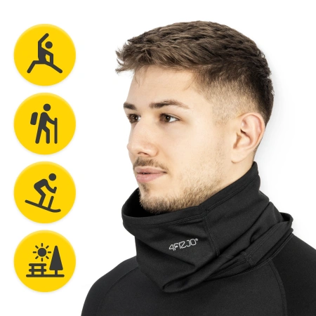 Unisex termikus nyakmelegítő - fekete