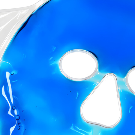 Újrafelhasználható meleg és hideg gél arcmaszk