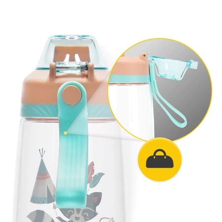 Gyerek kulacs, mosómedvés minta, 550 ml