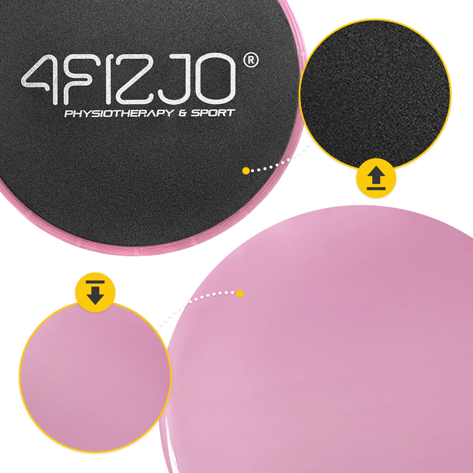 dyski poslizgowe do cwiczen fitness slide