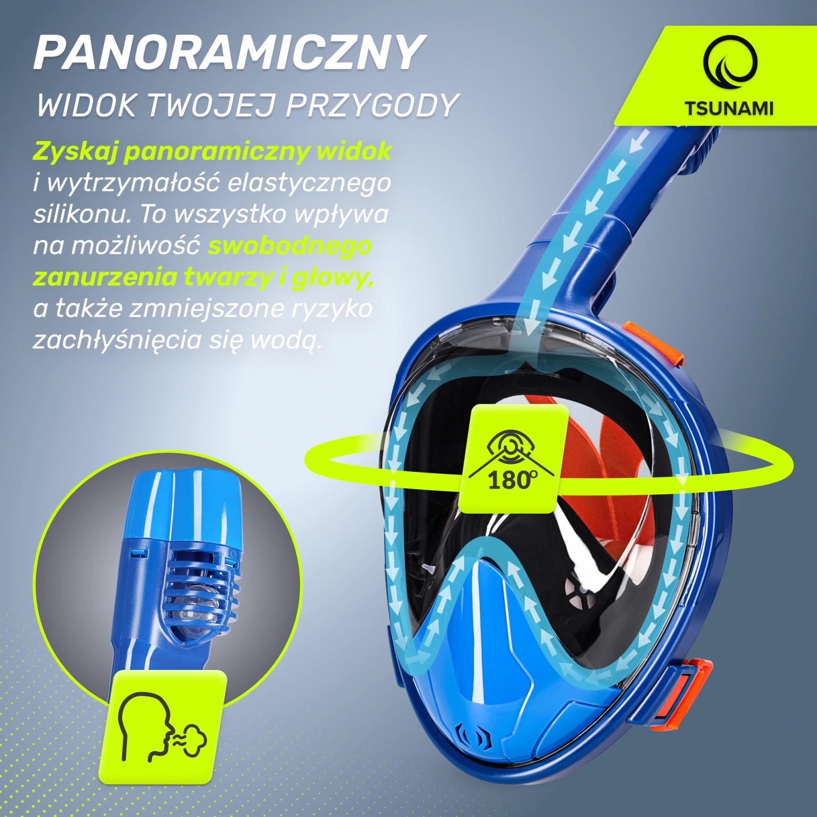 maska do nurkowania dla dzieci