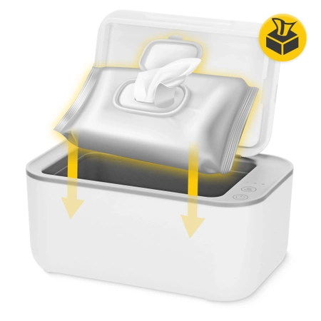 Melegítő készülék nedves törlőkendőhöz