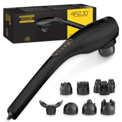 Kézi vibrációs masszírozó, fekete