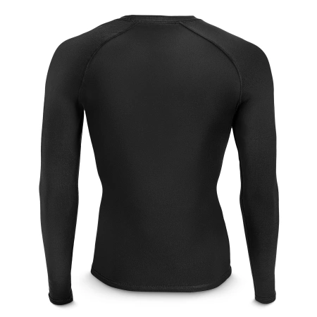 Unisex termikus hosszú ujjú póló – fekete, S méret