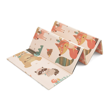 „Erdei Királyság” csecsemő oktató puzzle szőnyeg, 200 x 180 cm