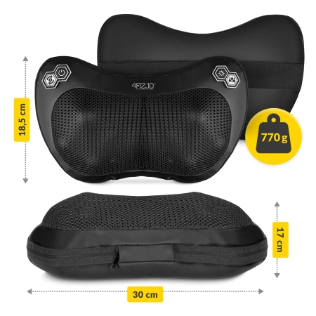 SHIATSU PRO+ masszázspárna, barna