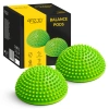 Egyensúlyozó félgömb, 2 db, zöld