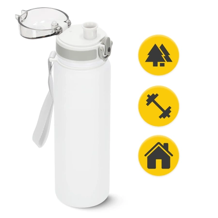 Sportkulacs, 650 ml, szürke