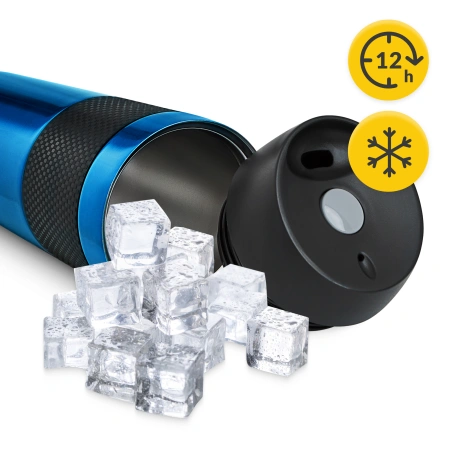 Mountain Goat TRAVEL termosz bögre, 400 ml, kék