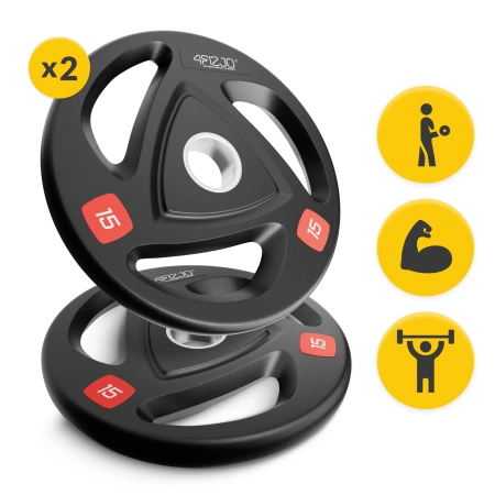 Olimpiai súlytárcsa, 2 x 15 kg