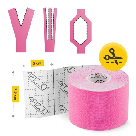 Kineziológiai tapasz Kinesio Tape, 7,5 cm x 5 m