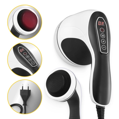 Narancsbőr elleni kézi masszírozó, fehér