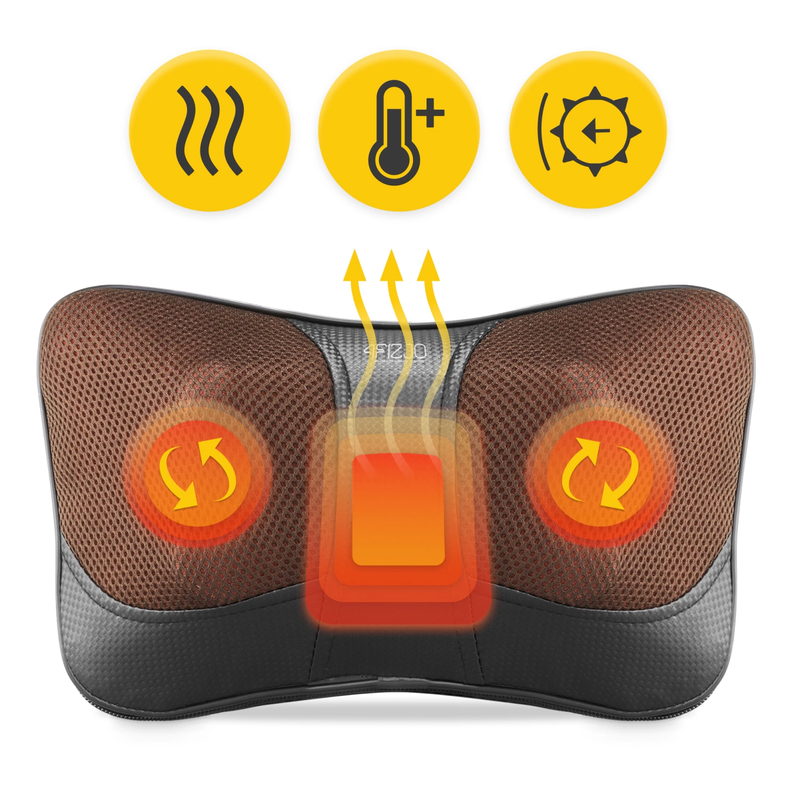 poduszka masujaca kark ramiona plecy shiatsu ultra+ masazer do karku ciala