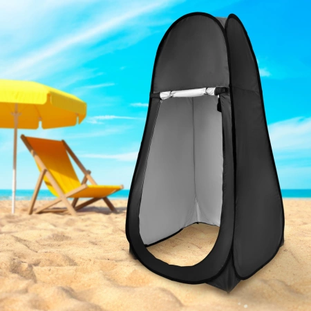 Mountain Goat fekete turista öltöző sátor