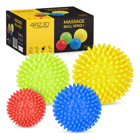 Akupresszúrás masszázslabda, 4 db