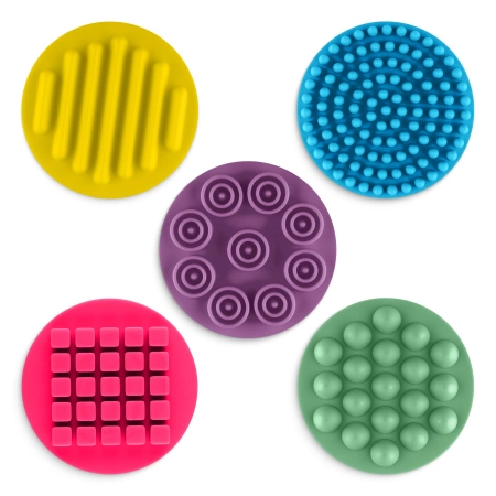 Érzékszervi korongok gyerekeknek, 10 cm, 10 darabos készlet