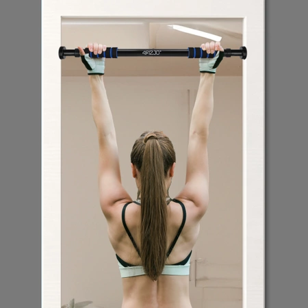 BASIC feszítőrúdas húzódzkodó rúd, kék