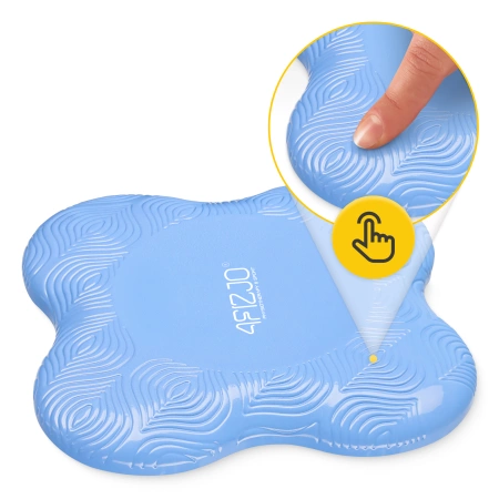 Térdpárna jógához, kék