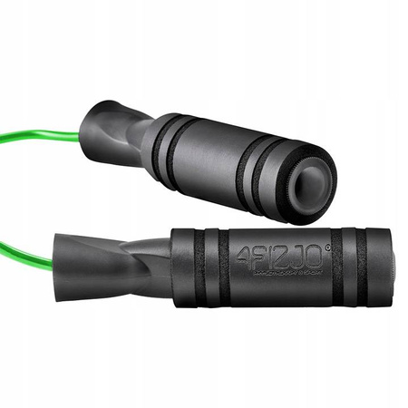 BASIC csúszásmentes markolatú ugrálókötél, zöld