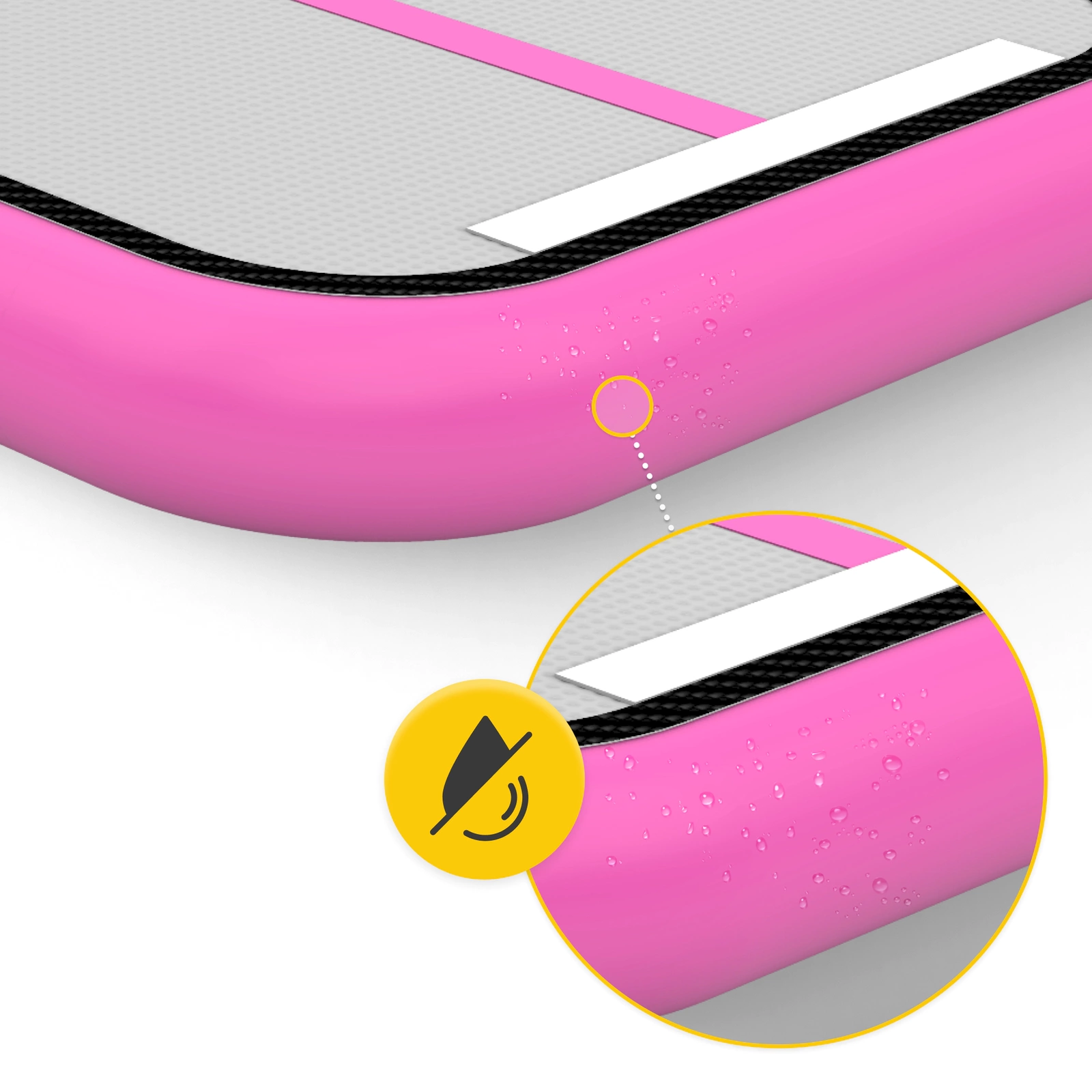 sciezka gimnastyczna akrobatyczna z pompka