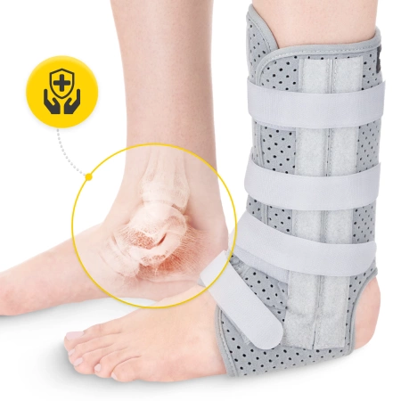 Bokarögzítő oldalsó merevítővel