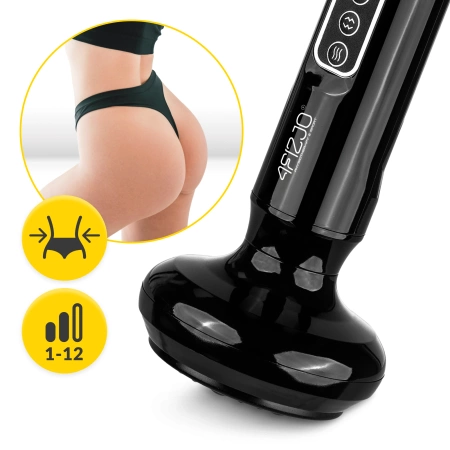 PRO elektromos kínai köpölyöző készlet fekete