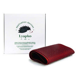 Lyapko Max 6,2 többtűs akupunktúrás szőnyeg, nikkelmentes, piros