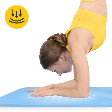 TPE nagy gumipadló, 2 cm, kék