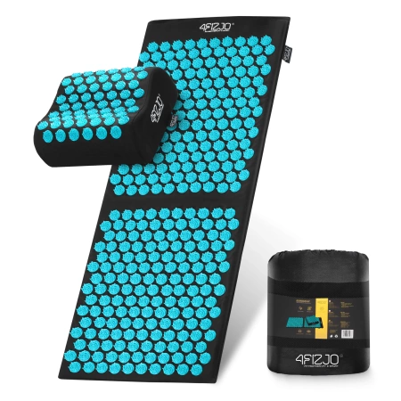 ERGO párnával ellátott akupresszúrás matrac, XL, kék