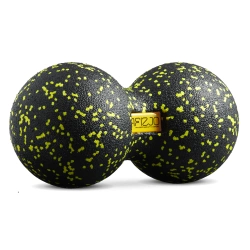 EPP dupla masszázslabda, 12 cm, sárga