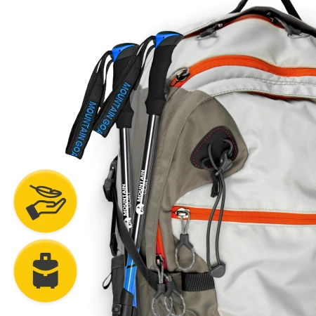 Mountain Goat PEAK+ nordic walking túrabot, kék