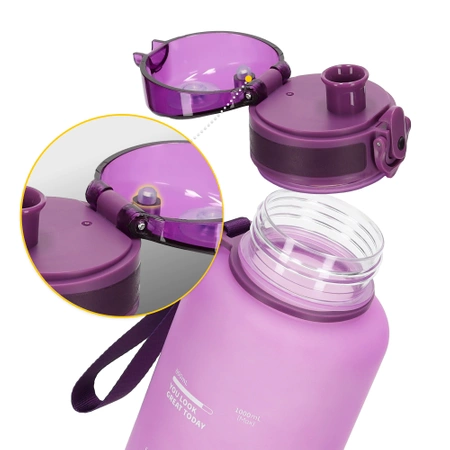 Sportkulacs, 1 L, rózsaszín