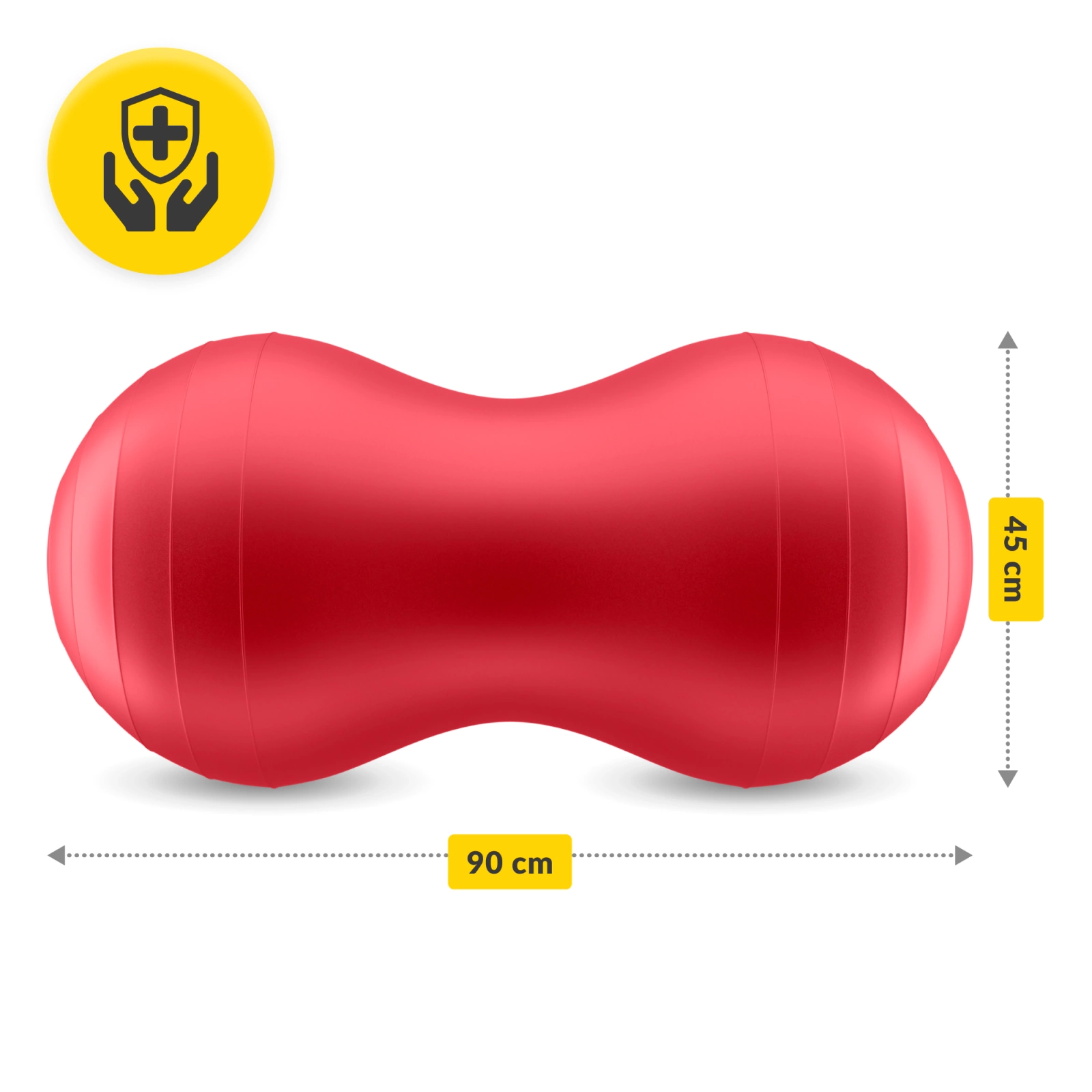 pilka air ball peanut fasolka orzeszek do cwiczen duza