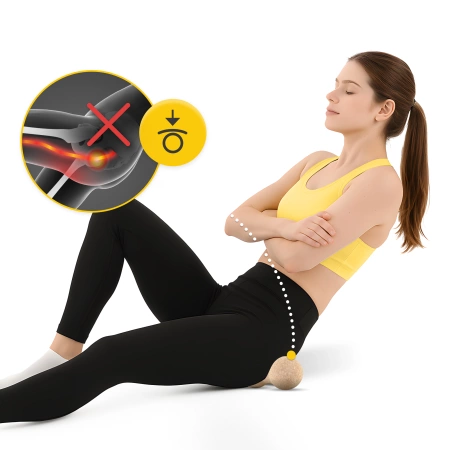 Parafa dupla masszázslabda, 13,5 cm