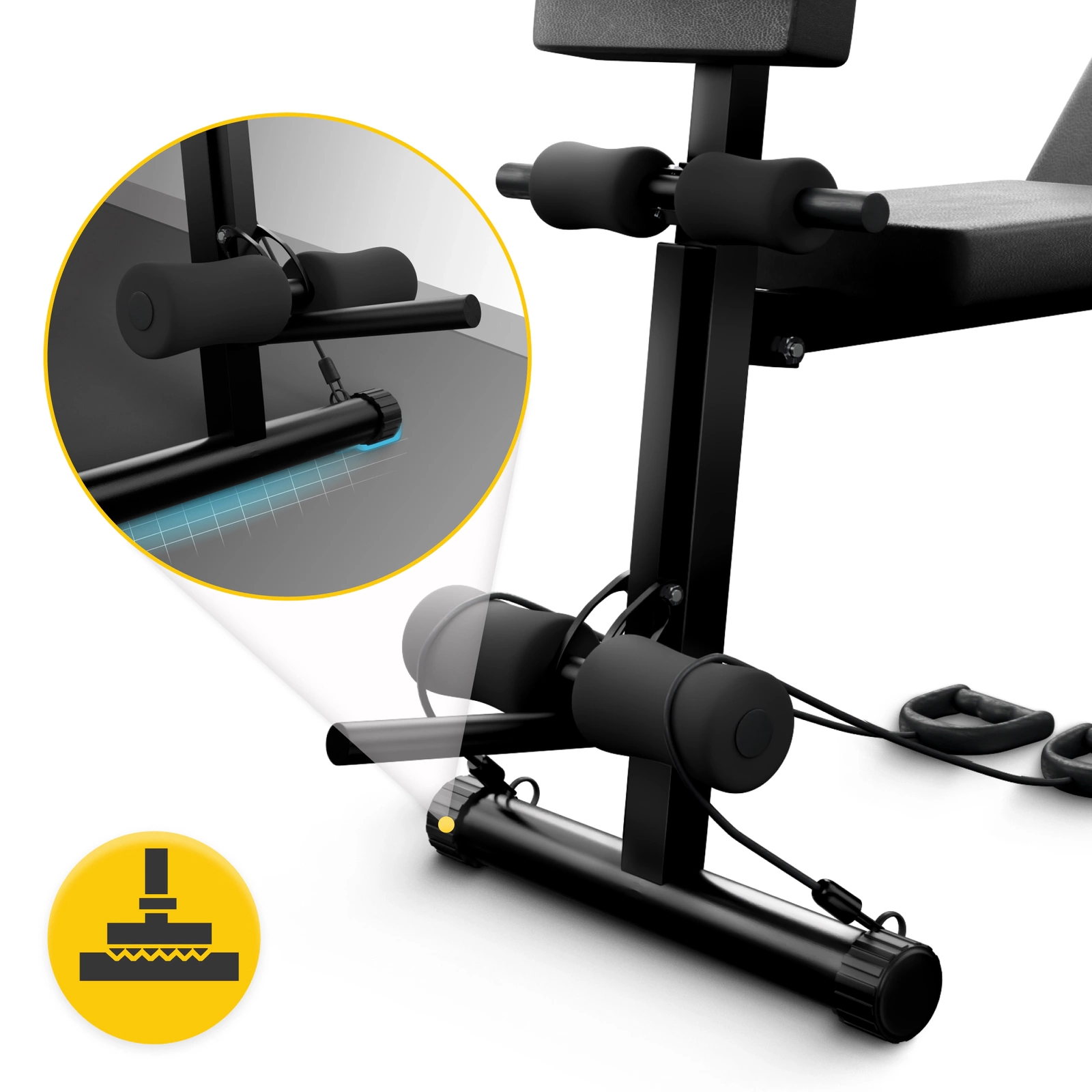 Ławka do treningu siłowego regulowana