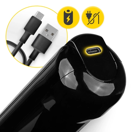 PRO elektromos kínai köpölyöző készlet fekete