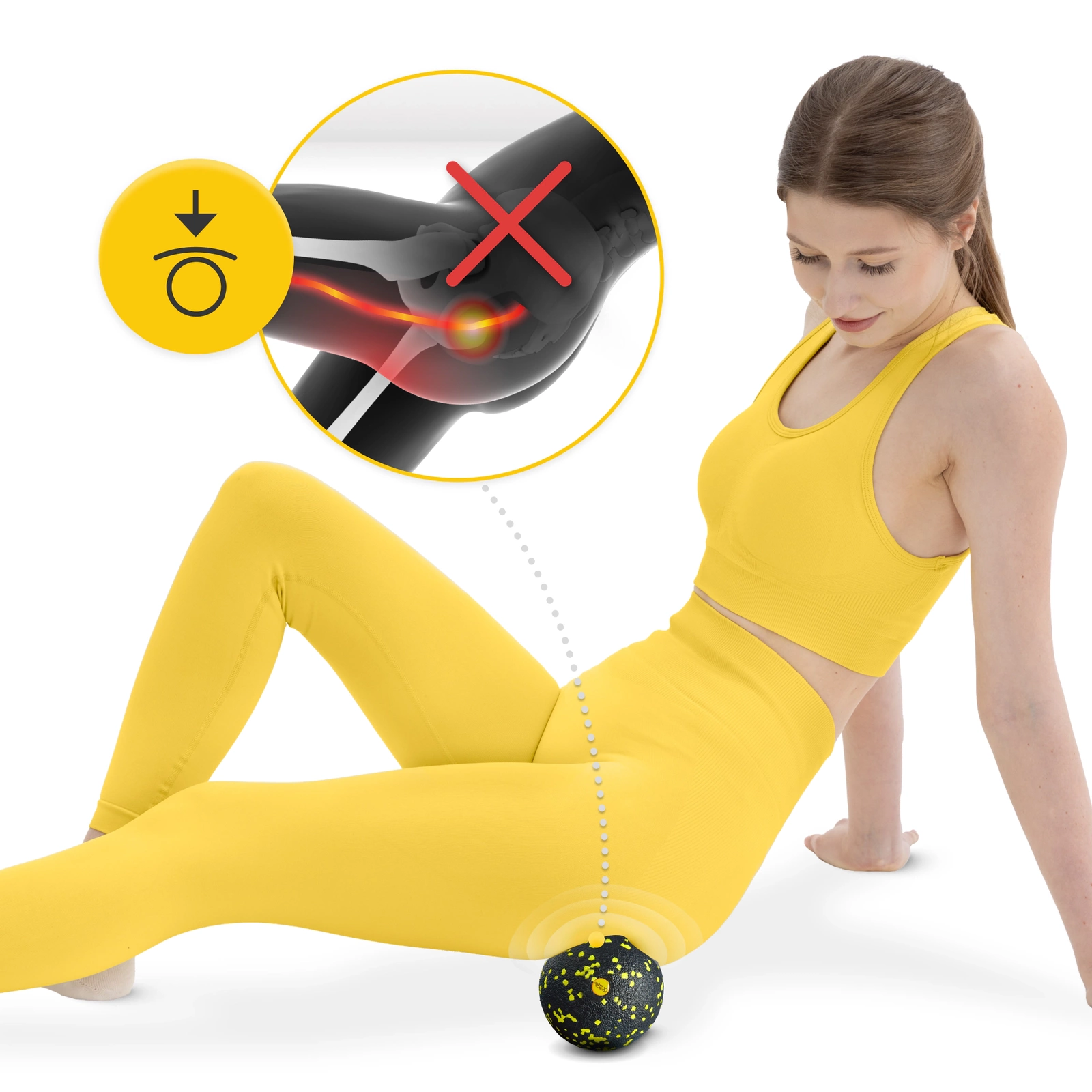 pilka do masazu epp lacrosse roller pileczka rehabilitacja