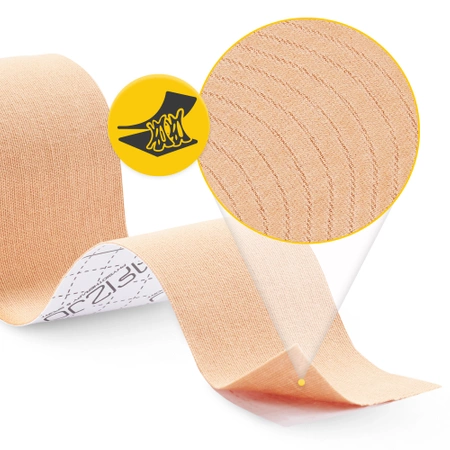 Kineziológiai tapasz Kinesio Tape, 7,5 cm x 5 m