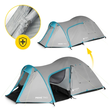 Mountain Goat PRIME TRIO turistasátor, szürke