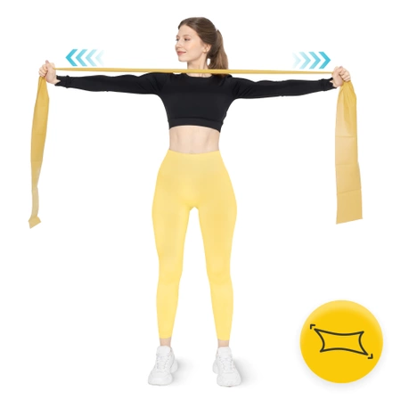 FLAT BAND rehabilitációs szalag, 25-35 kg