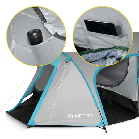 Mountain Goat PRIME TRIO turistasátor, szürke