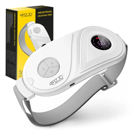 Melegítő menstruációs öv menstruációs fájdalmak ellen – fehér