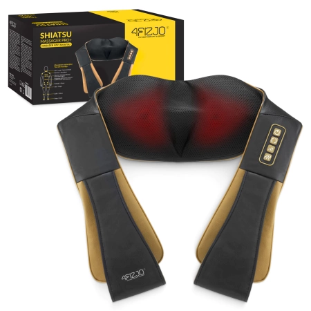 SHIATSU PRO+ nyak- és nyakmasszírozó, arany