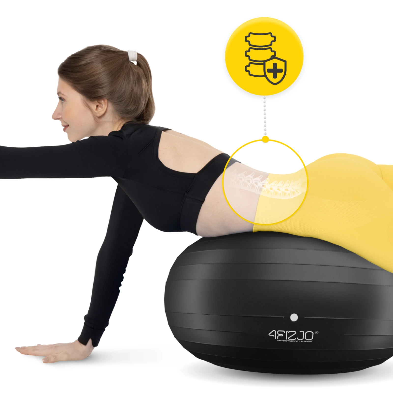 pikka gimnastyczna dmuchana DONUT