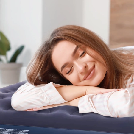 Avenli pumpával ellátott egyszemélyes felfújható matrac, 191 x 99 x 22 cm